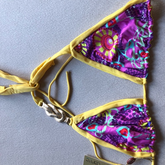 Caffe Swimwear Change of Heart Yellow Bikini - Picture 2 of 3